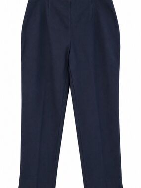 Land's End trouser's 6 Mid Rise Slim Leg preppy office work capsule wardrobe